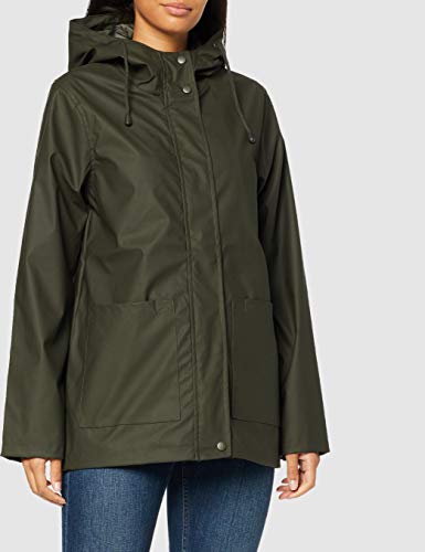 INTERVAL Jk-ferguspka Abrigos de Mujer, Verde (Green), 36 (Talla del Fabricante: X-Small)