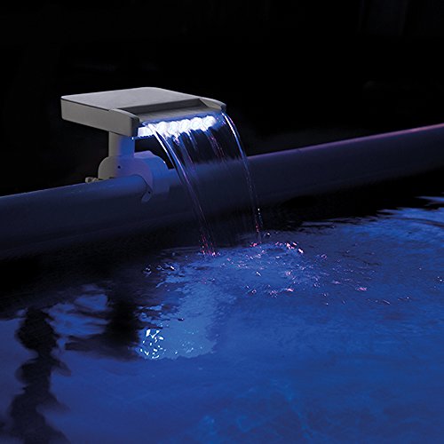 Intex 28090 - Cascada agua con luces LED multicolor