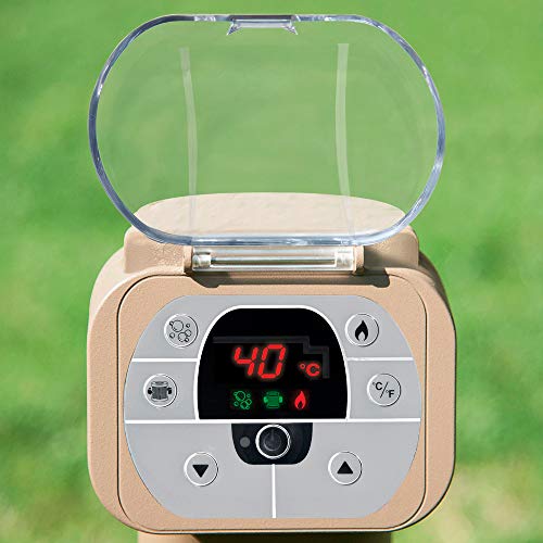 Intex 28474 Hinchable Burbujas con cobertor Full SPA, Beige, 4 Personas