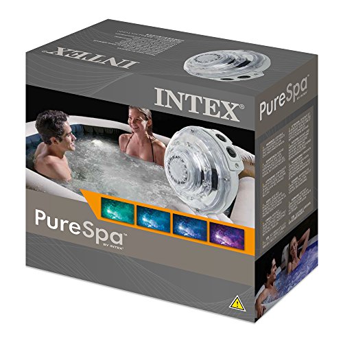 Intex 28504 - Lámpara hidroeléctrica LED multicolor para Spa con Jets