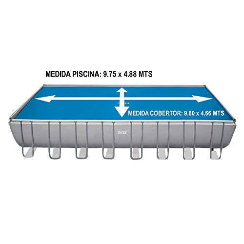 Intex 29030 - Cobertor solar para piscinas rectangulares de 975 x 488 cm