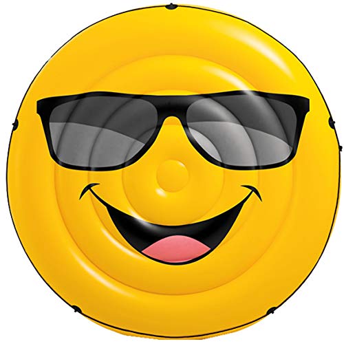 Intex 57254EU - Colchoneta hinchable emoji 173 x 27 cm