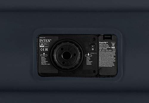 Intex 64136 - Colchón hinchable Dura-Beam Standard Deluxe Pillow 152 x 203 x 42 cm
