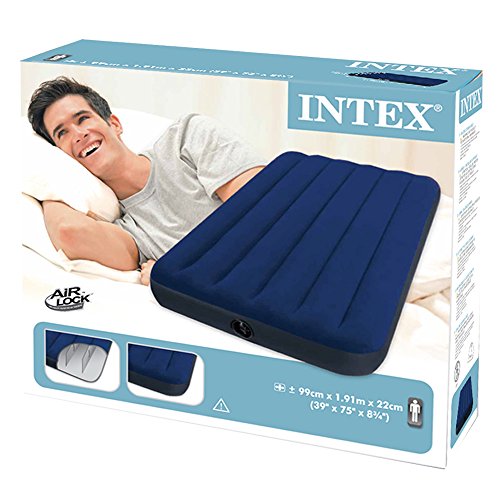 Intex 68757 - Colchón hinchable Classic individual 99 x 191 x 22 cm