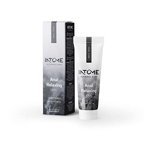 Intome Anal Relaxing Gel, Water Based Muscle Relaxant, Nourishing Lube for Sex, Erotic Skin Care for Your Ass, Relaxing the Anus, 30 ml