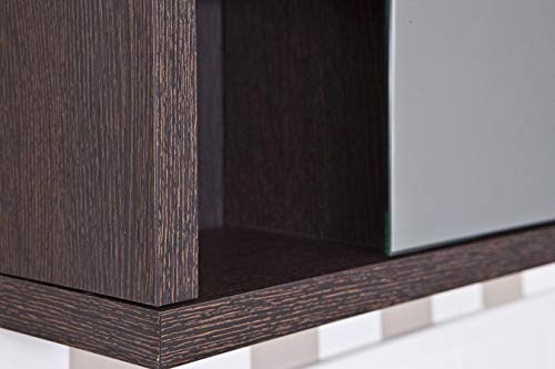 INTRADISA Mueble Baño Espejo Gala 8910 wengue