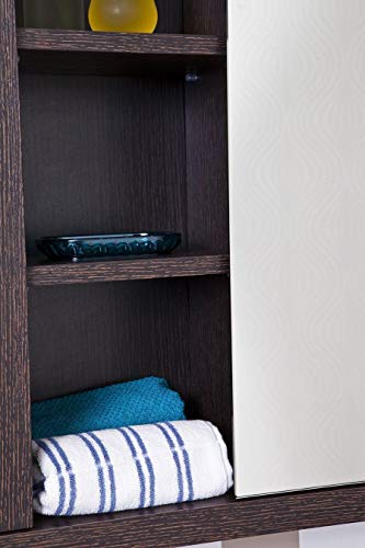 INTRADISA Mueble Baño Espejo Gala 8910 wengue