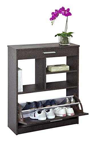 INTRADISA Mueble Zapatero Tiber 1ab wengue