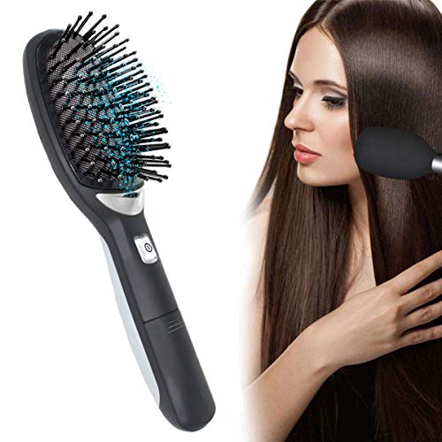 Ionic Cepillo de pelo para desenredar, antiestático, curvado, ventilado, cepillo para desenredar el pelo, peinetas para mujeres con cepillo de ventilación de pelo largo grueso y fino rizado y enredado