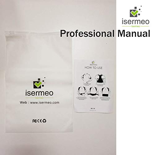 isermeo Corrector de Postura Espalda Recta, Correctores Postural Lumbar Hombro Soporte, Corregir Postura Sentado Enderezar para Mujer e Adolescentes, Posture Corrector Mejora la Joroba, L