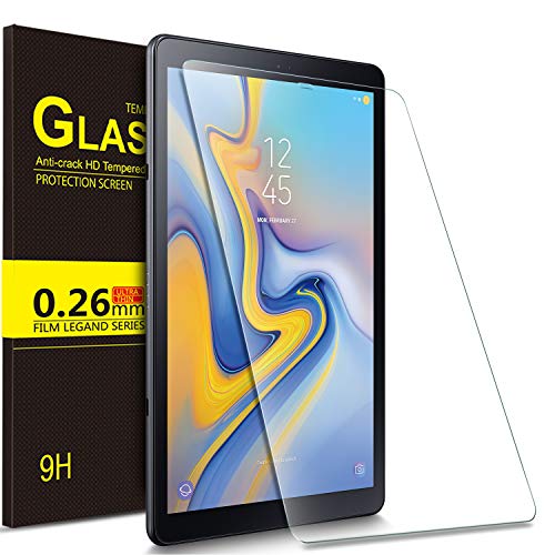 IVSO Templado Protector para Samsung Galaxy Tab A 10.5 SM-T590/T595, Premium Cristal de Pantalla de Vidrio Templado para Samsung Galaxy Tab A SM-T590/SM-T595 10.5 2018, 1 Pack