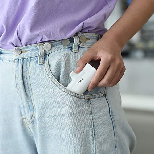 iWALK Mini Cargador Portátil, Banco de Energía Ultra Compacto de 4500 mAh, Batería Externa Pequeña y Linda Compatible con iPhone 11 Pro/XS MAX/XR/X / 8/7/6 / Plus,AirPods y Más