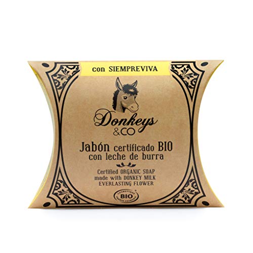 Jabón Bio 100 g Immortelle (AU leche de ânesse)