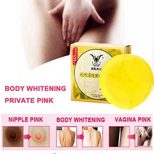 Jabón blanqueador, cuidado de todo el cuerpo Belleza del jabón Brillo natural de la piel para un cutis humectante íntimo Jabones para el cuidado de los rayos