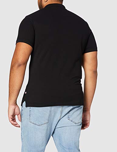 Jack & Jones  Jjebasic Polo SS Noos - Camiseta para Hombre, Negro , Talla M