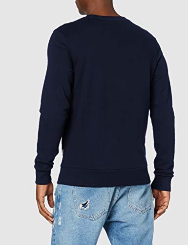 JACK & JONES Jjeholmen Sweat Crew Neck Noos, Suéter para Hombre, Azul (Navy Blazer), X-Large