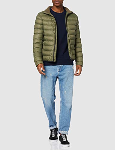 JACK & JONES Jjeholmen Sweat Crew Neck Noos, Suéter para Hombre, Azul (Navy Blazer), X-Large