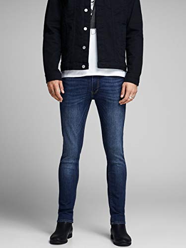 JACK & JONES Jjiliam Jjoriginal Am 014 Lid Noos, Jeans Hombre, Azul (Blue Denim), W34/L32 (Talla del fabricante: 34)