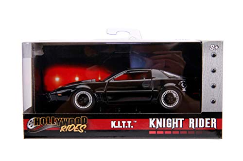 Jada- Kitt Coche fantástico Metal 1:32 coleccionismo, Color Negro (253252000)