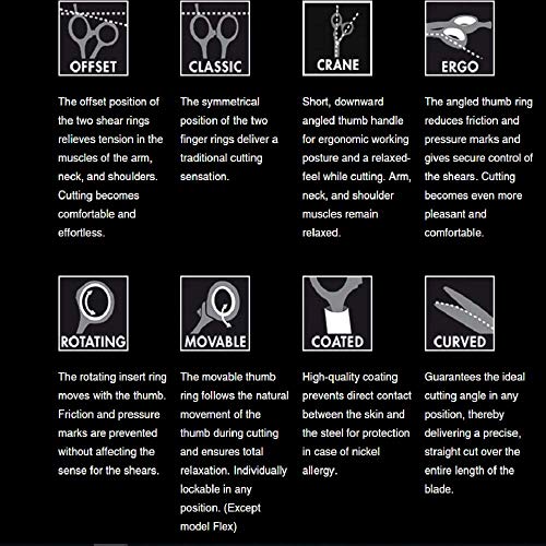 Jaguar Pre Style Relax - Tijeras de peluquería (5,5 ")