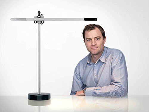 Jake Dyson Csys Desk Table Lamp (UK Plug) - Black/Silver