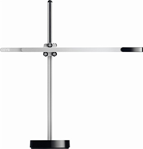 Jake Dyson Csys Desk Table Lamp (UK Plug) - Black/Silver