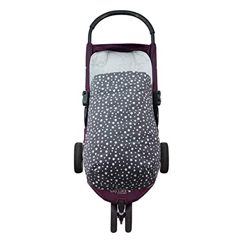 JANABEBE Saco para Baby Jogger City Mini Joolz WINTER SKY, ALGODON