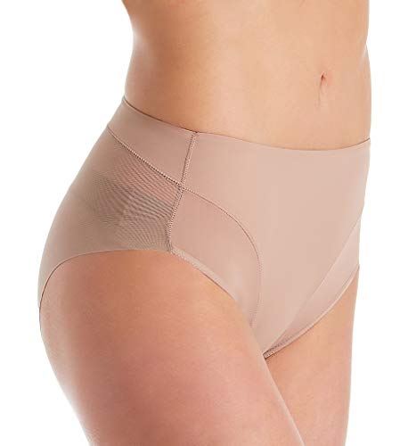 Janira - Bragas moldeadoras de vientre plano push-up, adelgazantes, modelo Secret Slip beige Large