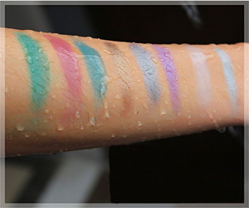 JasCherry 190 Colores Sombra De Ojos Paleta de Maquillaje Cosmética - Incluye Blush y Polvos Compactos