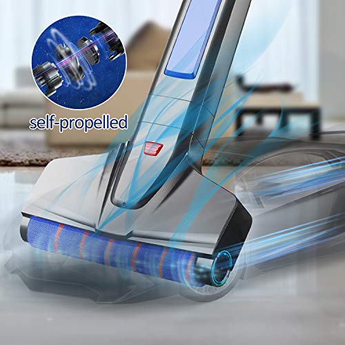 JASHEN Fregona electrica sin Cable, Mopa Electrica con Pulverizador, con la Estación de Almacenamiento Autolimpiante, Puede Usar Cualquiera Limpieza