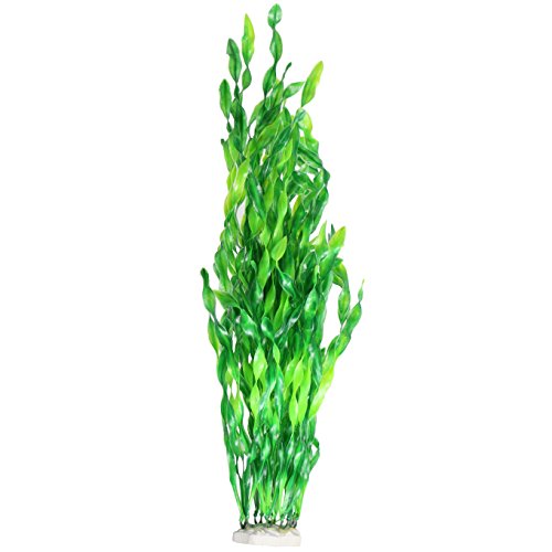 JDYW 52cm Plantas de Tanque de Peces Artificiales Grandes Plantas Acuáticas de Plástico Agua Falsa Hierba Acuario Decoraciones Ornamento 20.5 Pulgadas