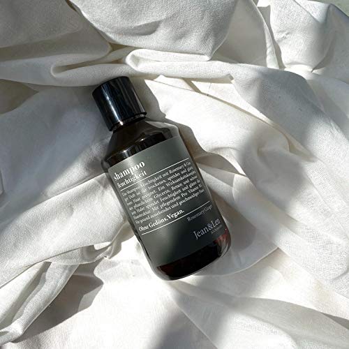 Jean & Len - Champú hidratante para cabello seco y quebradizo, sin parabenos ni siliconas, 300 ml, paquete de 2 unidades