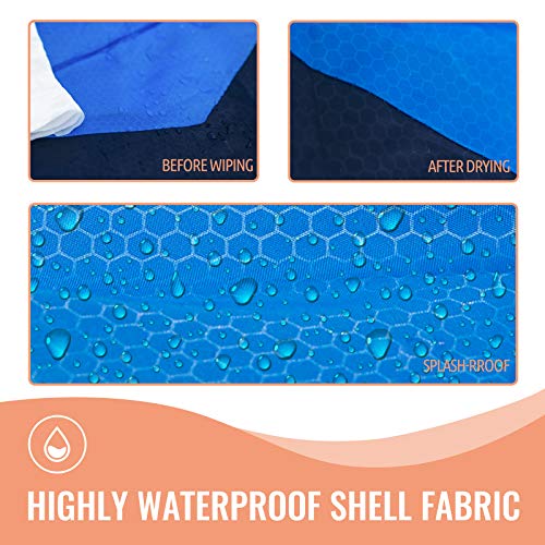 JEAOUIA Saco de Dormir para Acampar - Ligero - Compacto - Impermeable - Saco de Dormir para Adultos, Compacto de 3 Estaciones para Senderismo, Viajes, Interiores y Exteriores