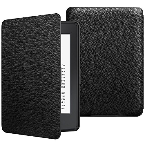 Jetech Funda Amazon Kindle Paperwhite, Se Adapta a Todas Las Generaciones de Paperwhite Anteriores a 2018 (No es Compatible 10ª Generación), Negro