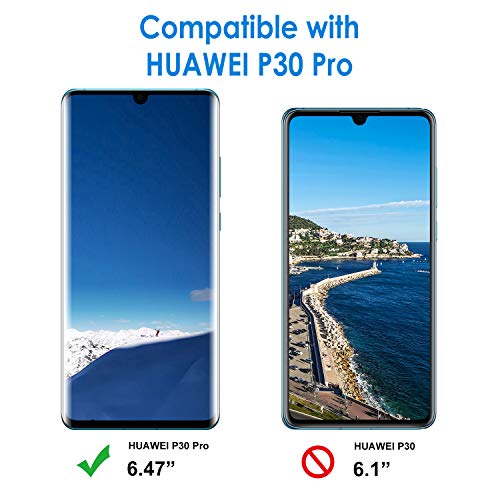 JETech Funda Compatible Huawei P30 Pro, Material de TPU Premium, Prueba de Golpes, Transparente
