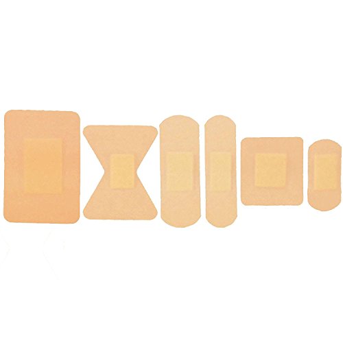 JFA Medical - Surtido de tiritas (6 tamaños, 100 unidades por caja)