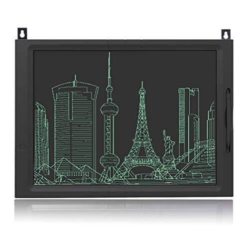 JFUNE Tableta de Escritura LCD, 20 Pulgadas LCD eWriter Tableta portátil LCD Almohadilla Bloqueo Tablero de Dibujo para Niños