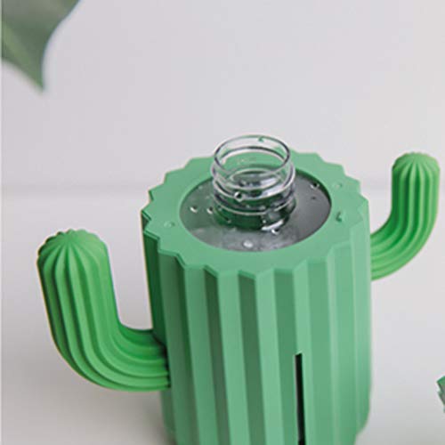 JiaMeng Humidificador Humidificador Aromaterapia, portátil del Aire del Coche de la Oficina en el hogar del difusor del Aire del Cactus de 340ML Mini - JMJS030
