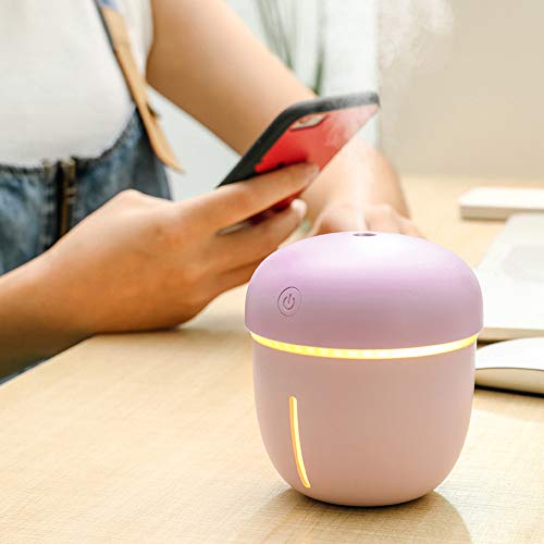 JiaMeng Humidificador Humidificador Ultrasónico, Cono de Pino USB Humidificación de Aire de Escritorio Anti-Secado ultrasónico Mute - JMJS002