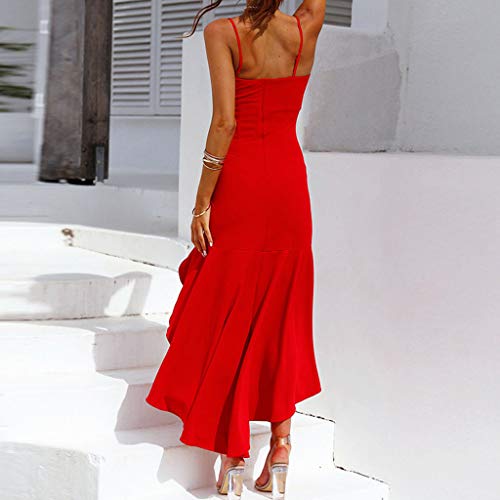 JiaMeng Mujer Vestido de Playa Vestido de Verano Camisolas y Pareos Beach Cover up Mangas Cortas