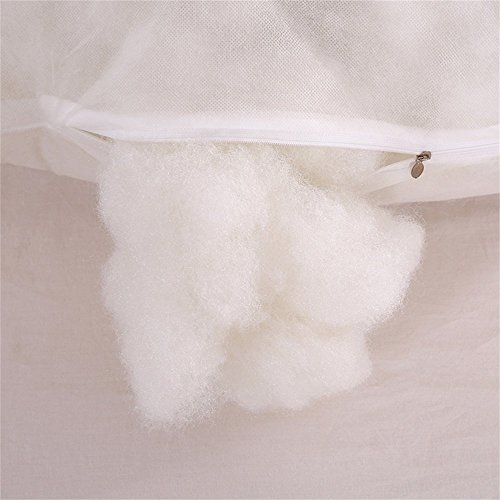 Jian Ya NA - Almohada de lactancia en forma de U para dormir lateral, almohada de algodón cómoda para dormir, cojín de lactancia para bebé, funda de almohada con cremallera