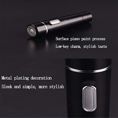 JianJ Recortador De Pelo De Nariz Eléctrico - Máquina Multifuncional Cuerpo Impermeable/Rotativo Navaja De Afeitar Cabello/For Hombres Y Mujeres Conveniente y Simple