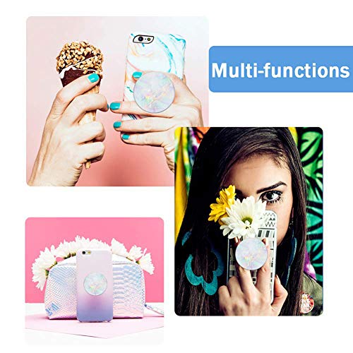 Jieyongxiang Soporte y Agarre para Teléfonos Móviles y Tabletas, Soporte telescópico Plegable para teléfonos móviles - Opal