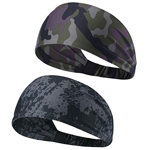 jinanshiCathy Oliver - Cinta para el pelo para hacer yoga (antitranspirante), 0, Blanco