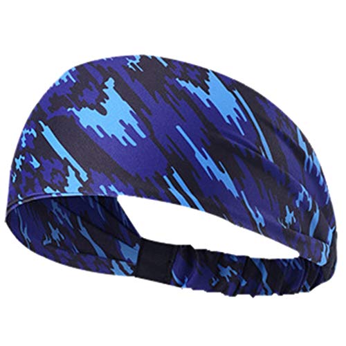 jinanshiCathy Oliver - Cinta para el pelo para hacer yoga (antitranspirante), 0, Blanco