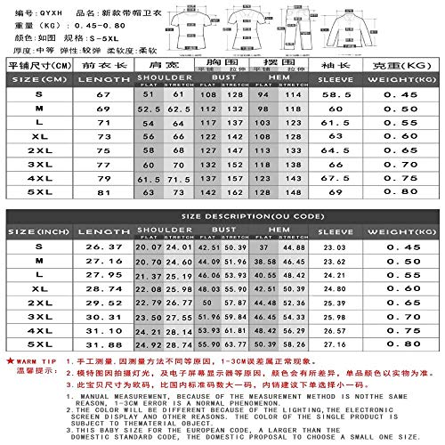 jiuyaomai Sweatshirt Camisa Casual de béisbol Pareja suéter con Capucha otoño e Invierno Warcraft Imprimir 202 XXXXL