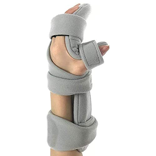 jjff Férula De Mano, Férula De Muñeca Transpirable, Alivia El Dolor De Muñeca, Esguinces, Tendinitis, Adecuada para Diversas Necesidades De Sujeción Y Soporte De La Mano.
