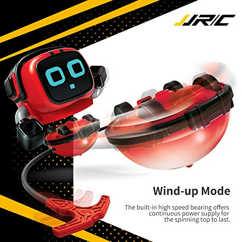 JJRC Mini Robotita Giroscopio para Niños, Peonza Giratorio Juguete Robot Desmontable, Regalo para Niños