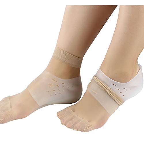 JK Alzas invisibles con almohadilla de gel de silicona, para hombres y mujeres