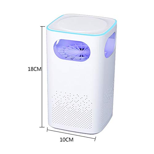 JKL Mosquito Lámpara Hogar Mosquito Asesino Fotocatalizador Bebé Mujer Embarazada Dormitorio Silencioso Enchufe Anti-Mosquito físico, 18x10cm